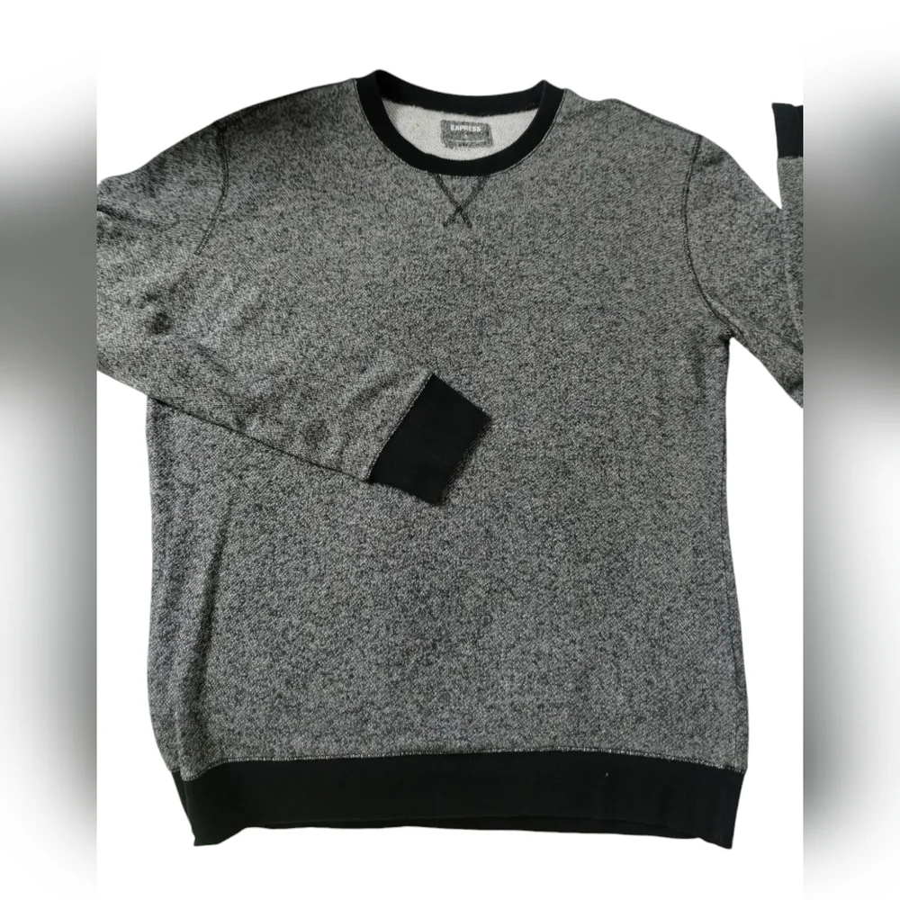 Mens Express Long Sleeve Crewneck Sweatshirt Size Casual Streetwear, size XL‎